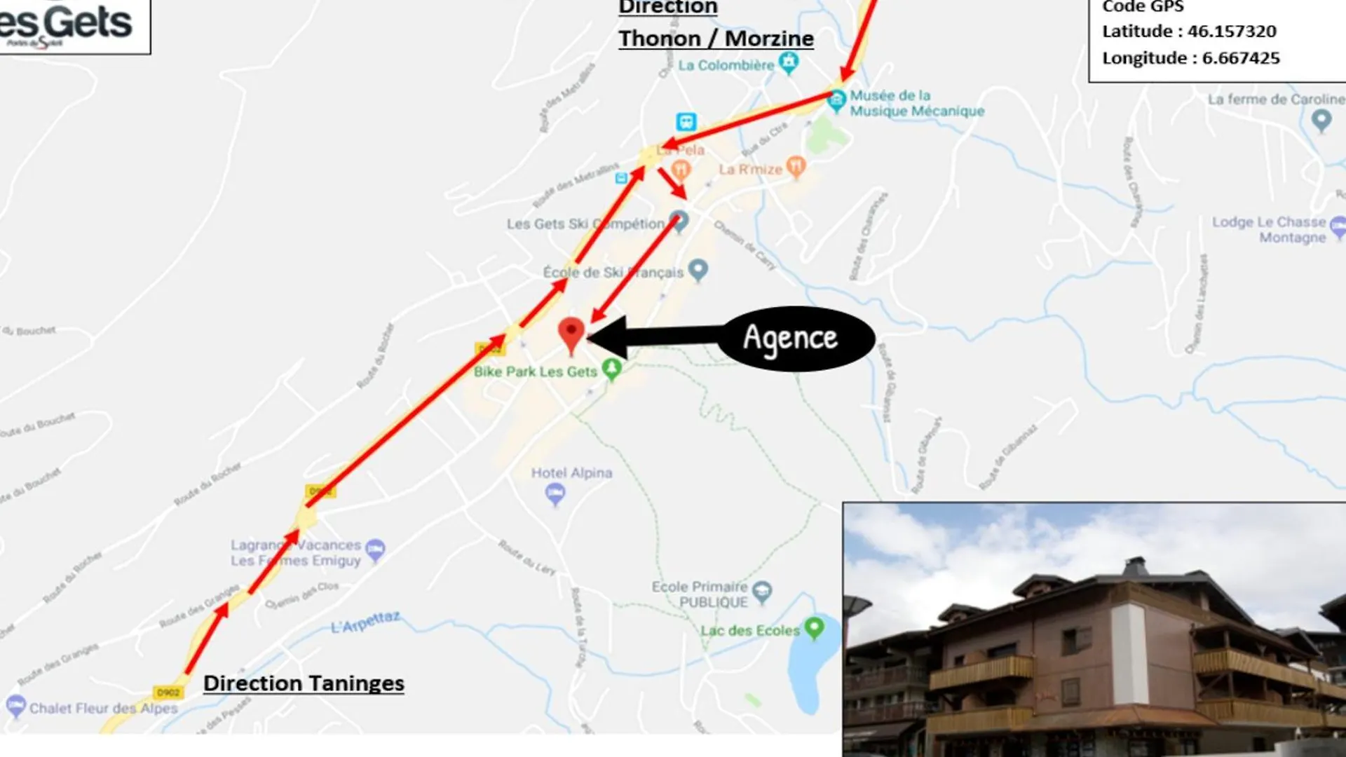 Les Gets: Apt 4-6Pers, Centre, Proche Pistes, Terrasse, Wifi, Parking - Fr-1-623-317 Apartment Les Gets